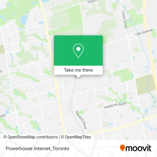 Powerhouse Internet map