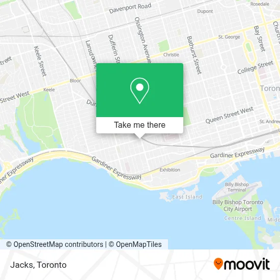 Jacks map