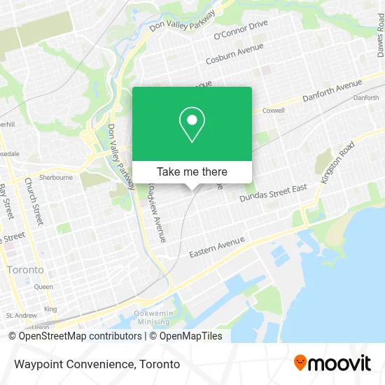Waypoint Convenience map