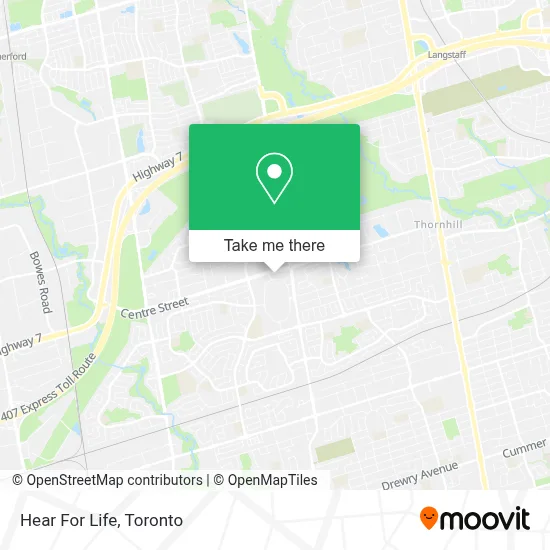 Hear For Life map