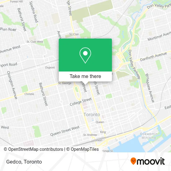 Gedco map