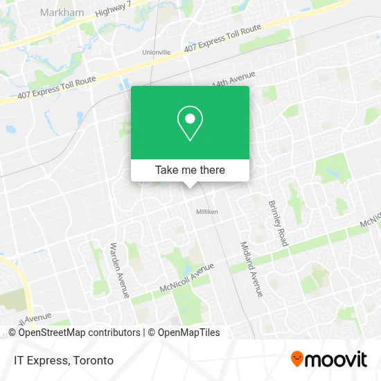 It Express map