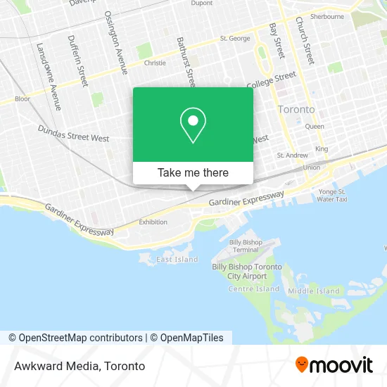Awkward Media map