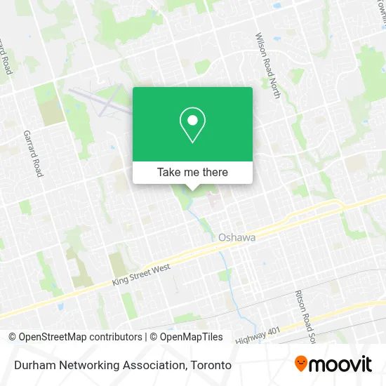 Durham Networking Association map