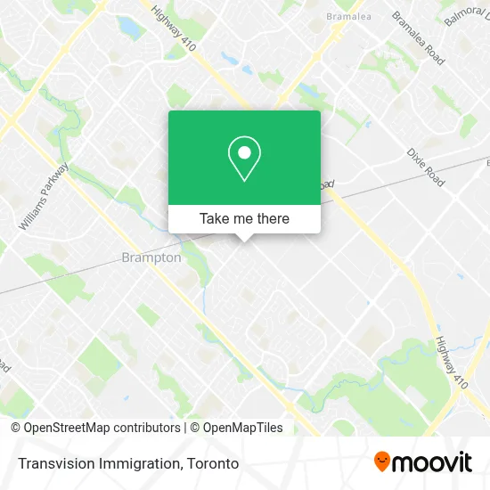 Transvision Immigration map