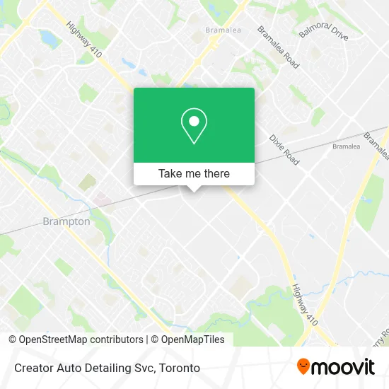 Creator Auto Detailing Svc map