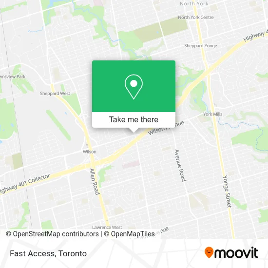 Fast Access map
