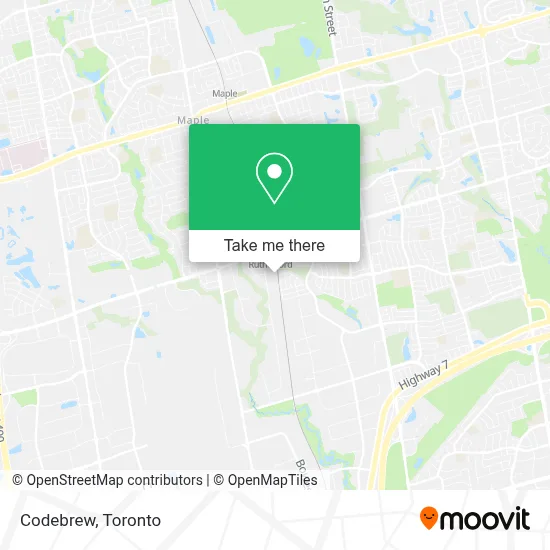 Codebrew map