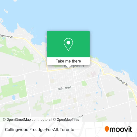 Collingwood Freedge-For-All map