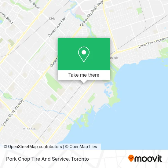 Pork Chop Tire And Service map