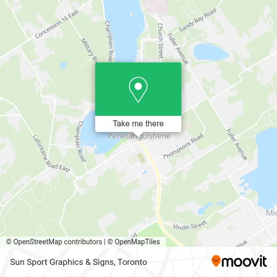 Sun Sport Graphics & Signs map