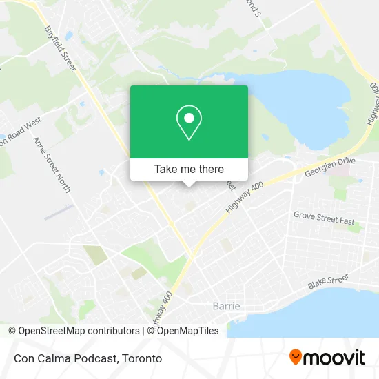 Con Calma Podcast map
