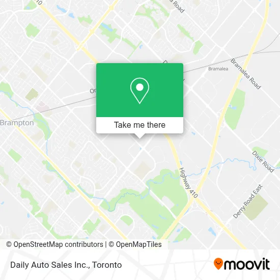 Daily Auto Sales Inc. map