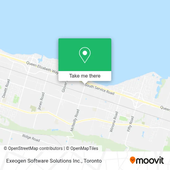 Exeogen Software Solutions Inc. map