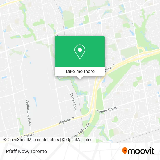 Pfaff Now map