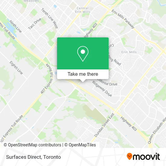 Surfaces Direct map