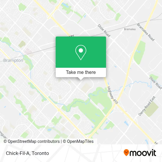 Chick-Fil-A map