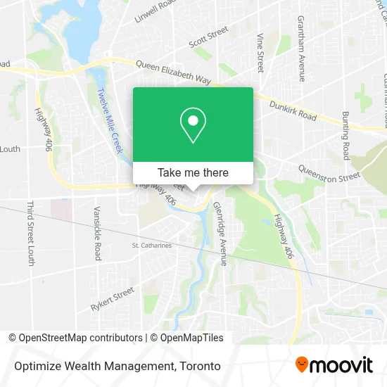 Optimize Wealth Management map