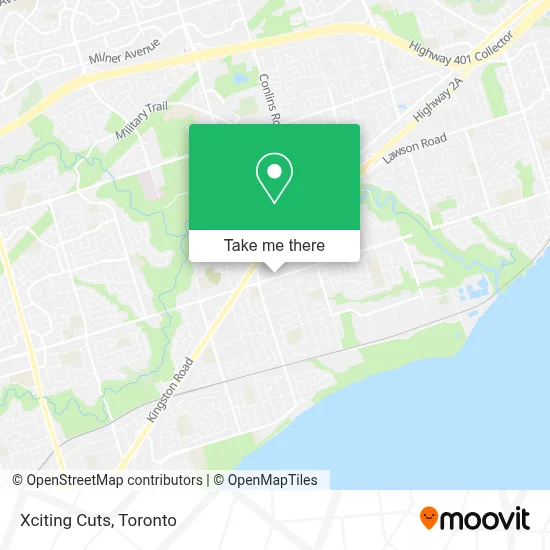 Xciting Cuts map