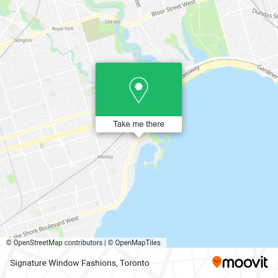 Signature Window Fashions map