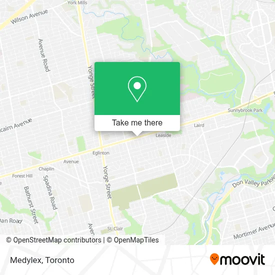 Medylex map