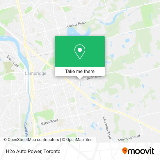 H2o Auto Power map