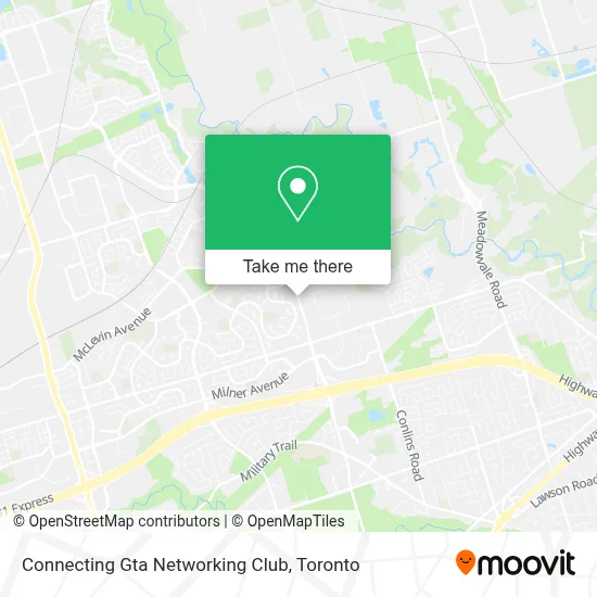 Connecting Gta Networking Club map