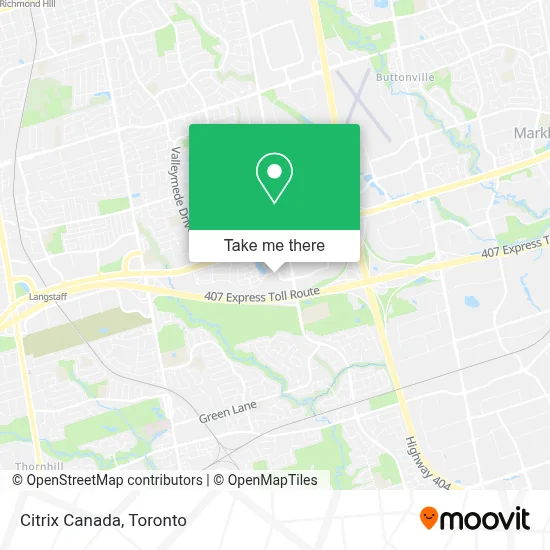 Citrix Canada map