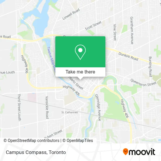 Campus Compass map