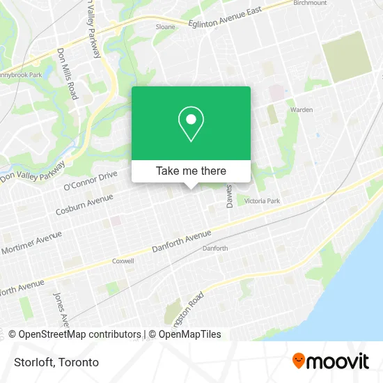 Storloft map