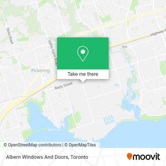 Albern Windows And Doors map