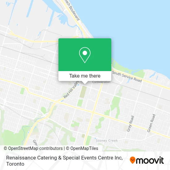 Renaissance Catering & Special Events Centre Inc map