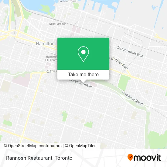 Rannosh Restaurant plan