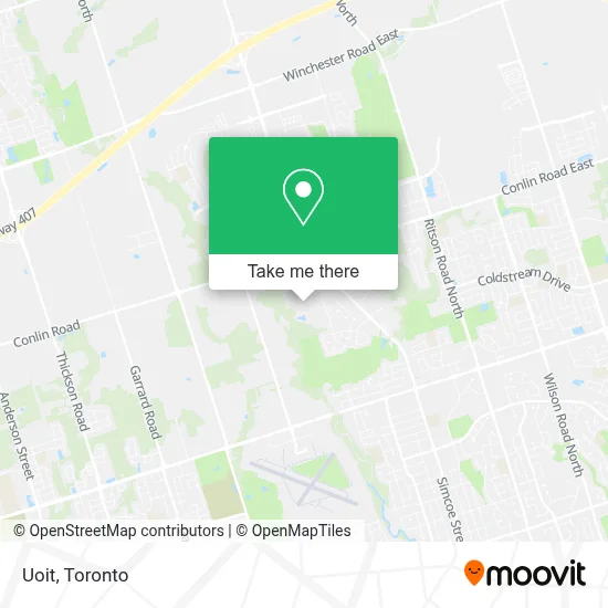 Uoit map