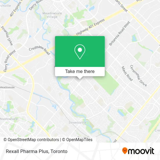 Rexall Pharma Plus map