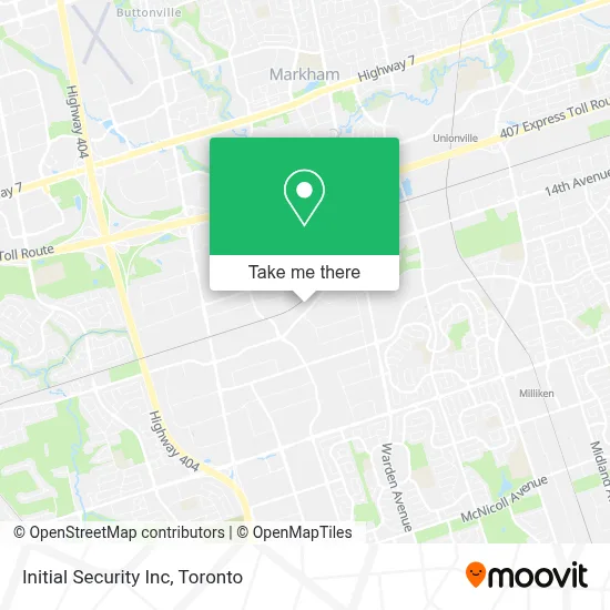 Initial Security Inc map