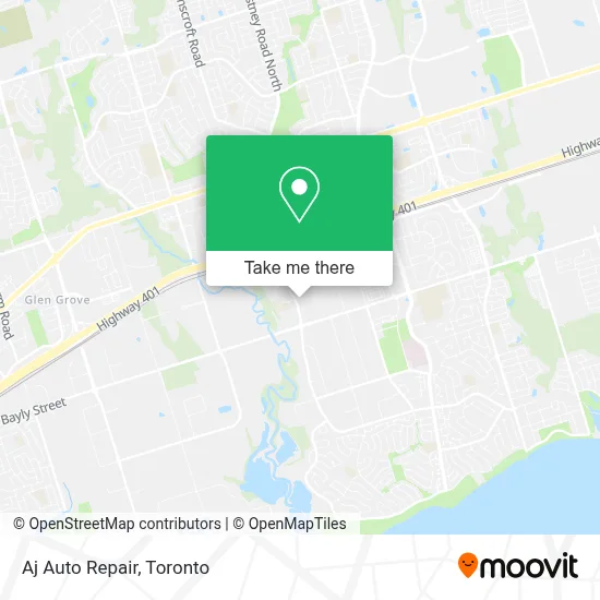Aj Auto Repair map