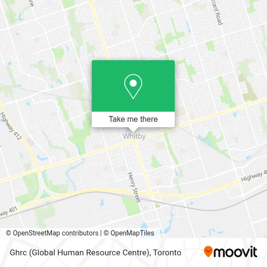 Ghrc (Global Human Resource Centre) map