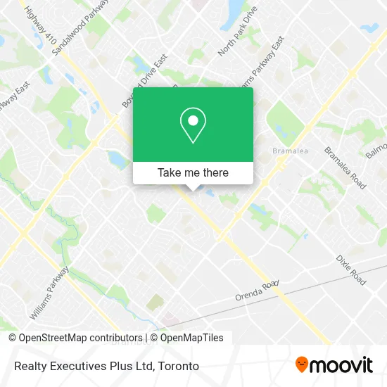 Realty Executives Plus Ltd map