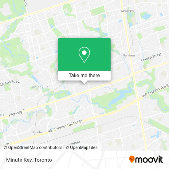 Minute Key map