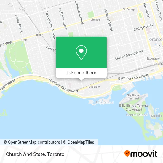 Church And State map