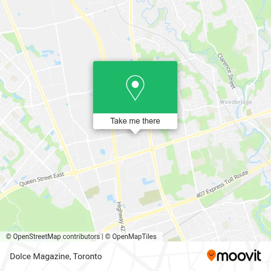 Dolce Magazine map