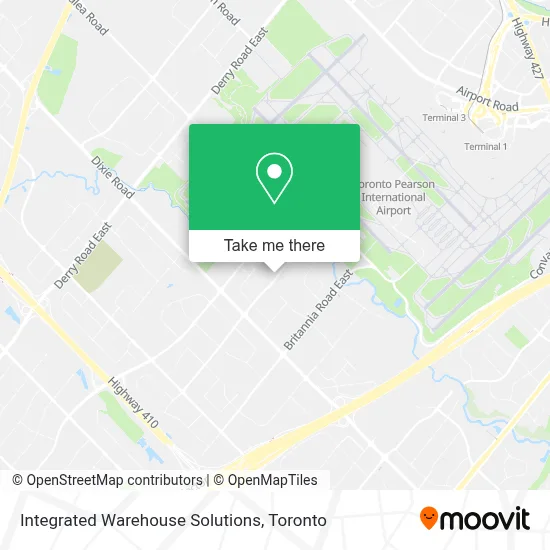 Integrated Warehouse Solutions map