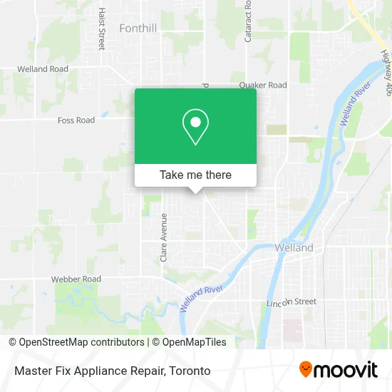 Master Fix Appliance Repair map