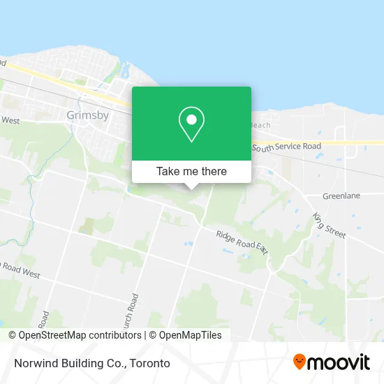 Norwind Building Co. map