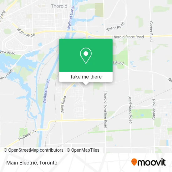 Main Electric map