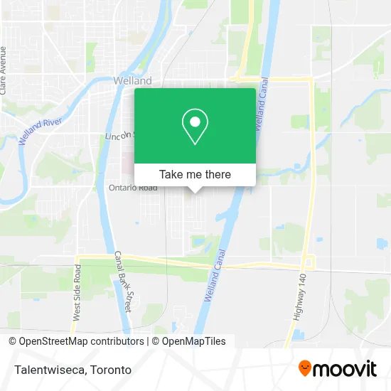 Talentwiseca map