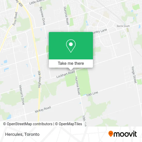 Hercules map