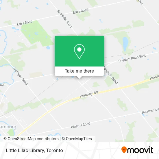 Little Lilac Library map