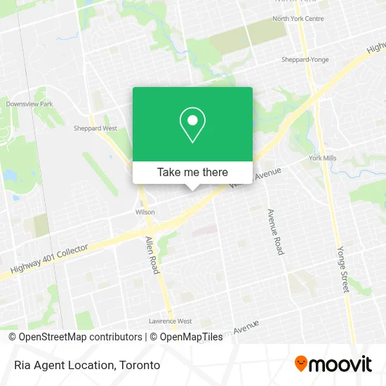 Ria Agent Location plan